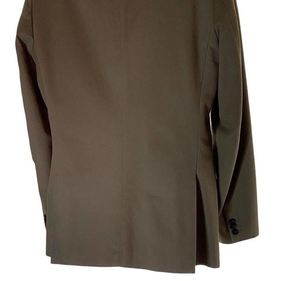 Banana Republic Blazer Sport Coat Mens 40R Gray Soft Cotton Viscose Blend Lining - Picture 5 of 13